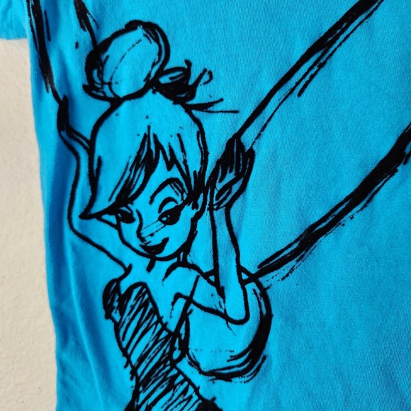 Tinkerbelle Disney Junior's Size XL 15/17 Short Sleeve T-Shirt - Picture 2 of 6